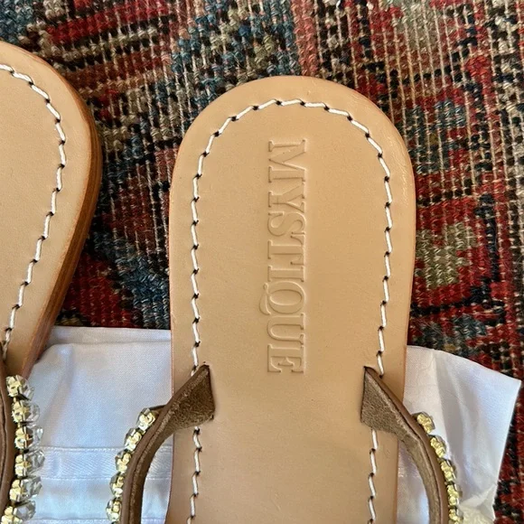 Mystique jeweled sandals! 🌟 - Picture 3 of 6